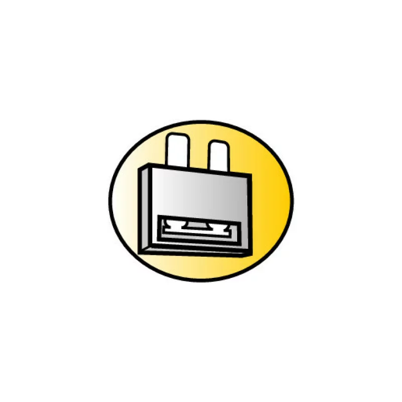 Suport siguranță auto plată în linie din bachelită, 12/24V, 30A