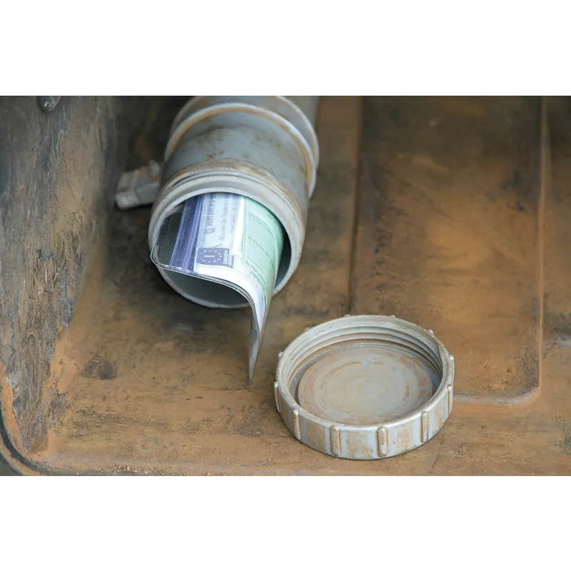 Suport documente impermeabil Dry-Bag transparent 140x160 mm