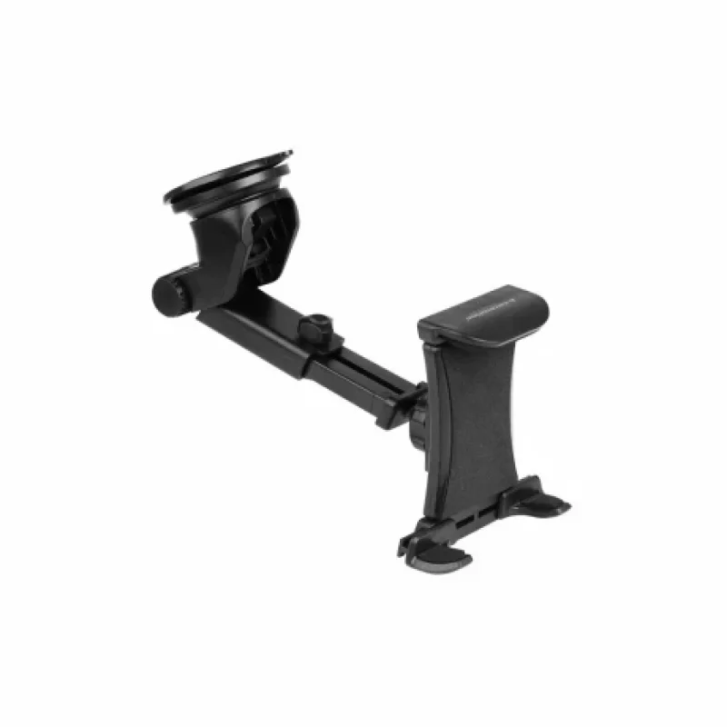 Suport telefon mobil cu ventuza deschidere 100-200mm cu ajustare in 6 puncte Negru