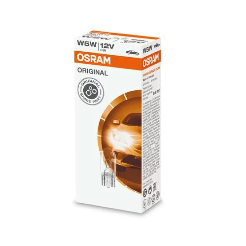 Bec auto Osram Original Line W5W 12V 5W pentru poziție, 1 buc