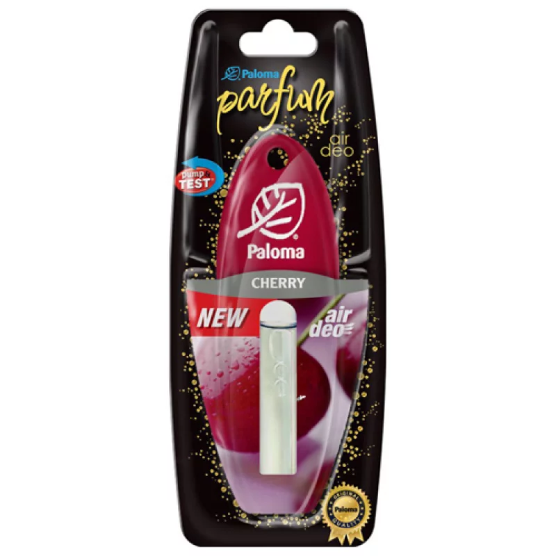 Odorizant auto lichid Paloma Cherry 5 ml, parfum intens pentru masina
