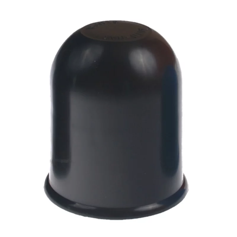 Capac protecție cârlig remorcare negru din PVC, universal