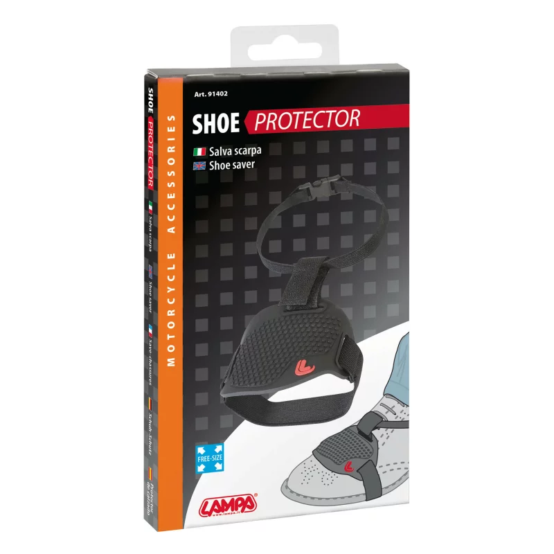 Protectie pantof pentru motocicleta, universala, neagra, 1 bucata