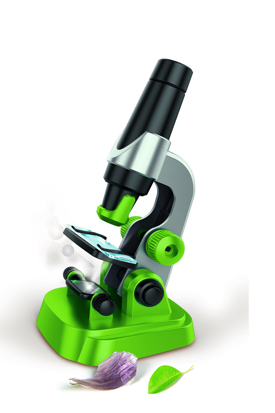 Primul meu microscop pentru copii, set educativ 150x, 8+ ani