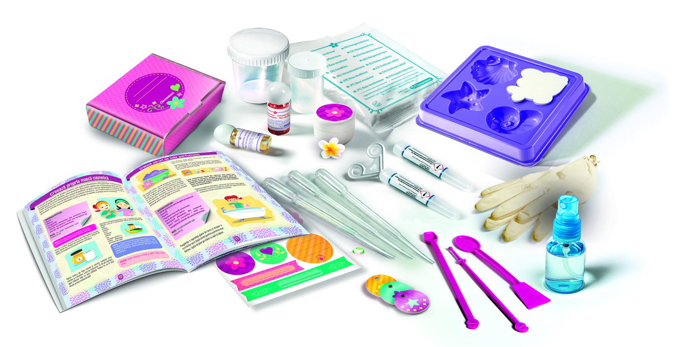 Set laborator SPA si sapunuri aromate pentru copii 8+