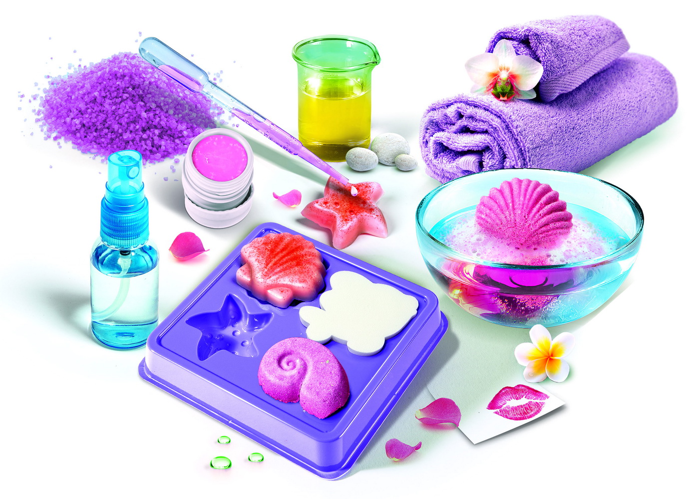 Set laborator SPA si sapunuri aromate pentru copii 8+