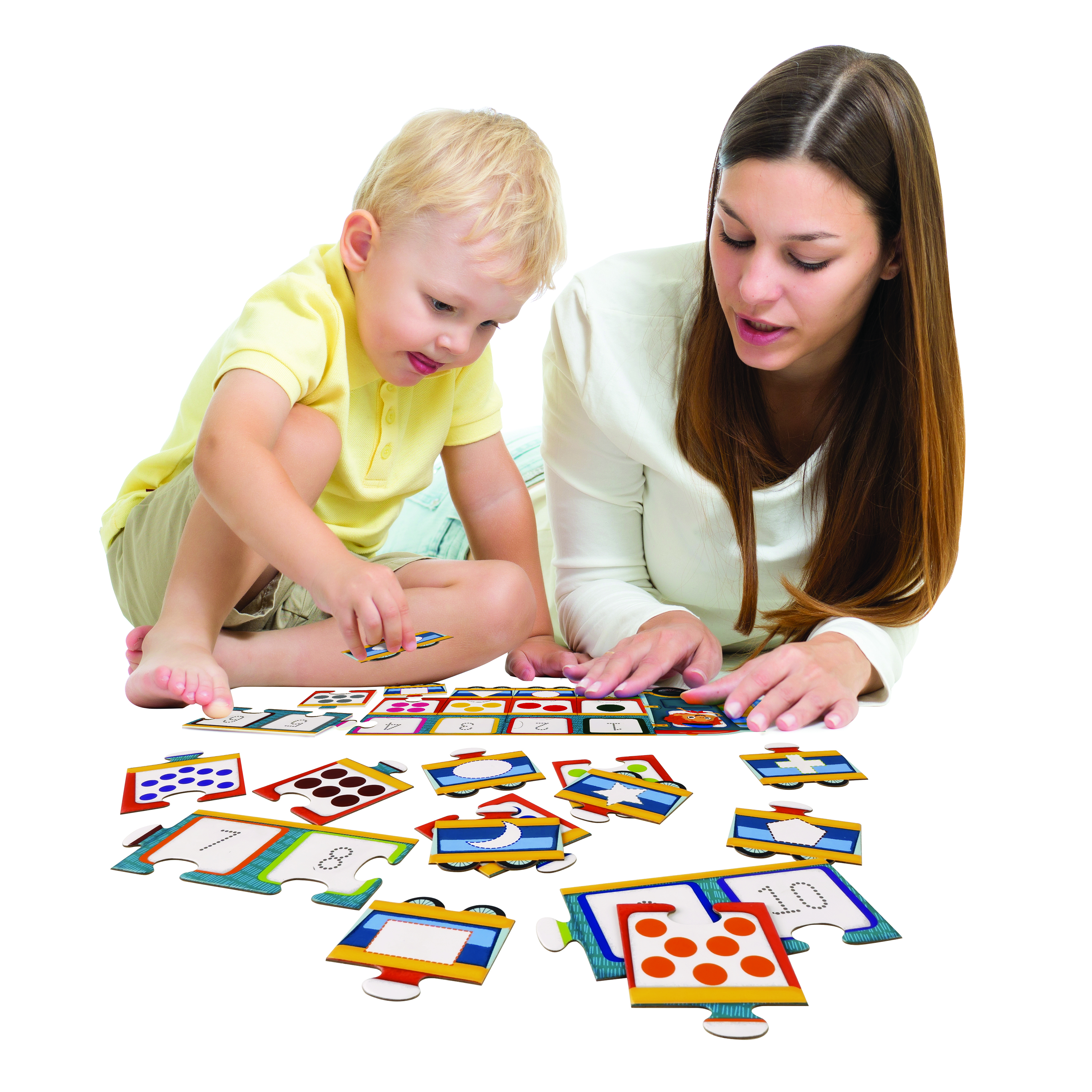 TRENULETUL VESEL NUMERE FORME CULORI