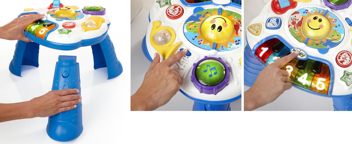 Centru de activități muzicale pentru bebeluși 6+ luni, Hape