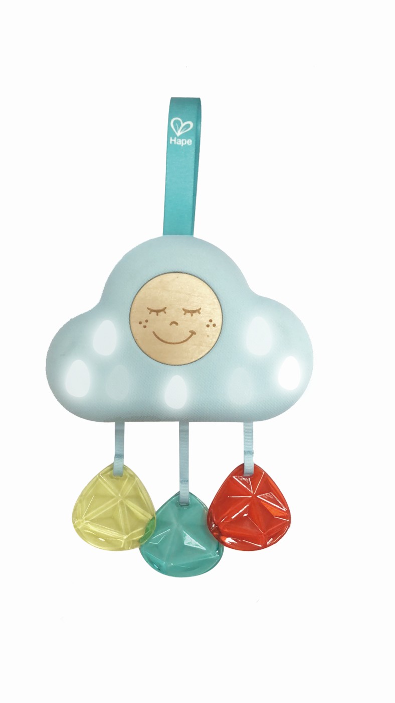 Nor muzical cu lumini Hape pentru bebelusi, melodii si senzor plans