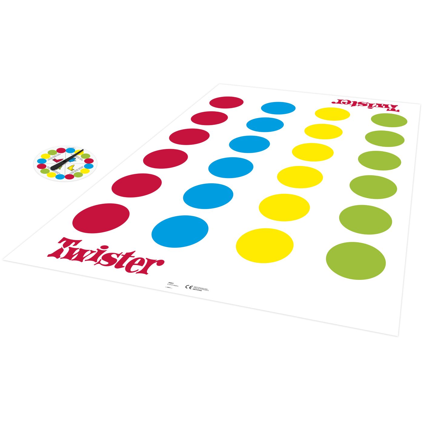 Joc Twister Original Hasbro pentru 2-4 jucători, 6+ ani