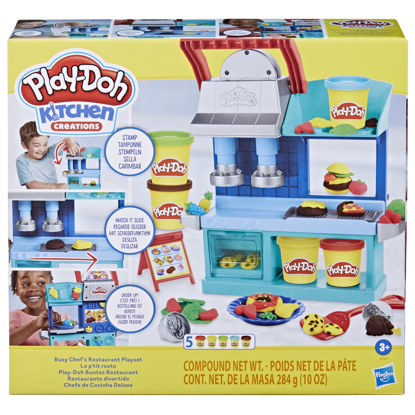 Set de joaca Play-Doh Restaurantul creativ pentru copii 3+