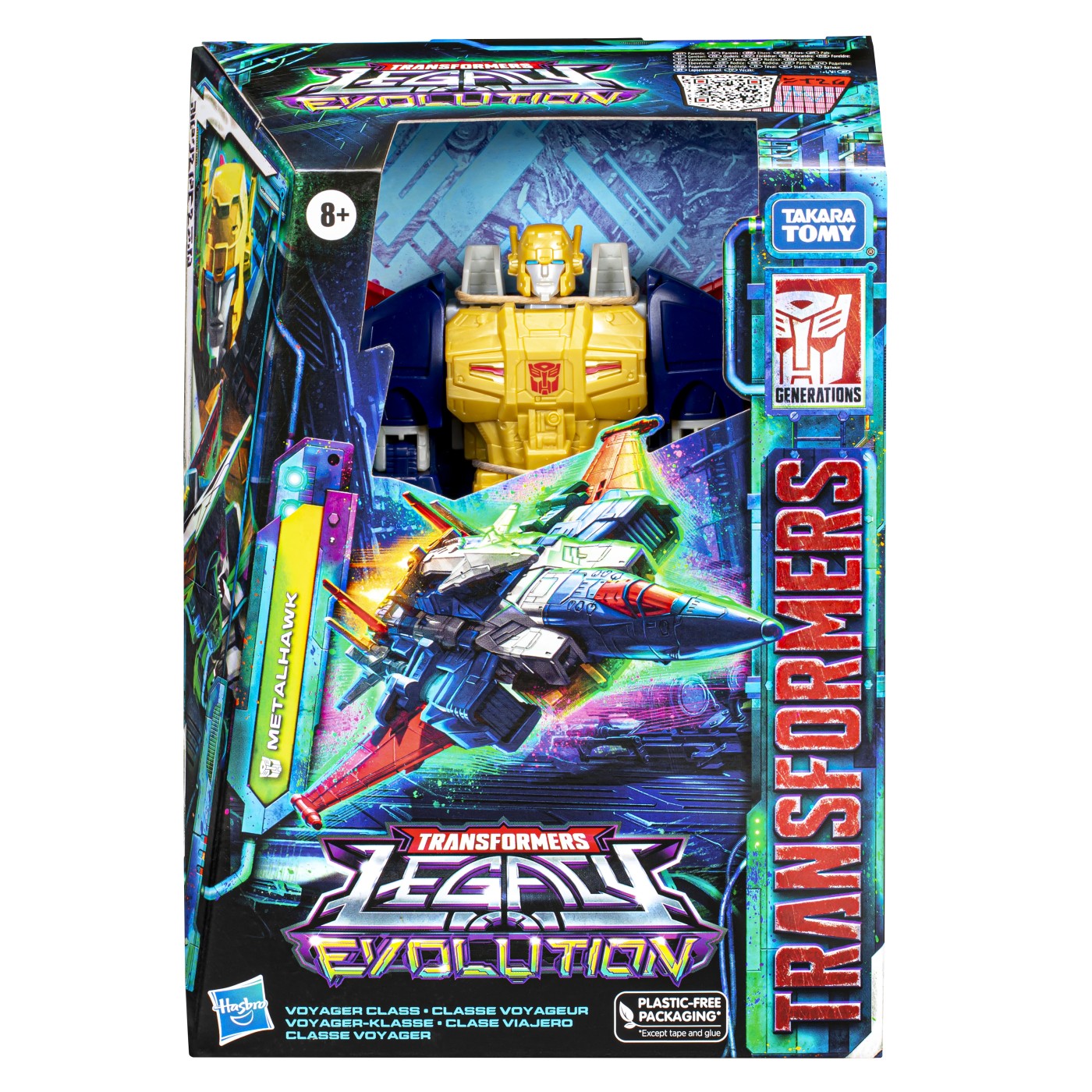 Figurina Transformers Legacy Evolution Metalhawk Voyager 17 cm