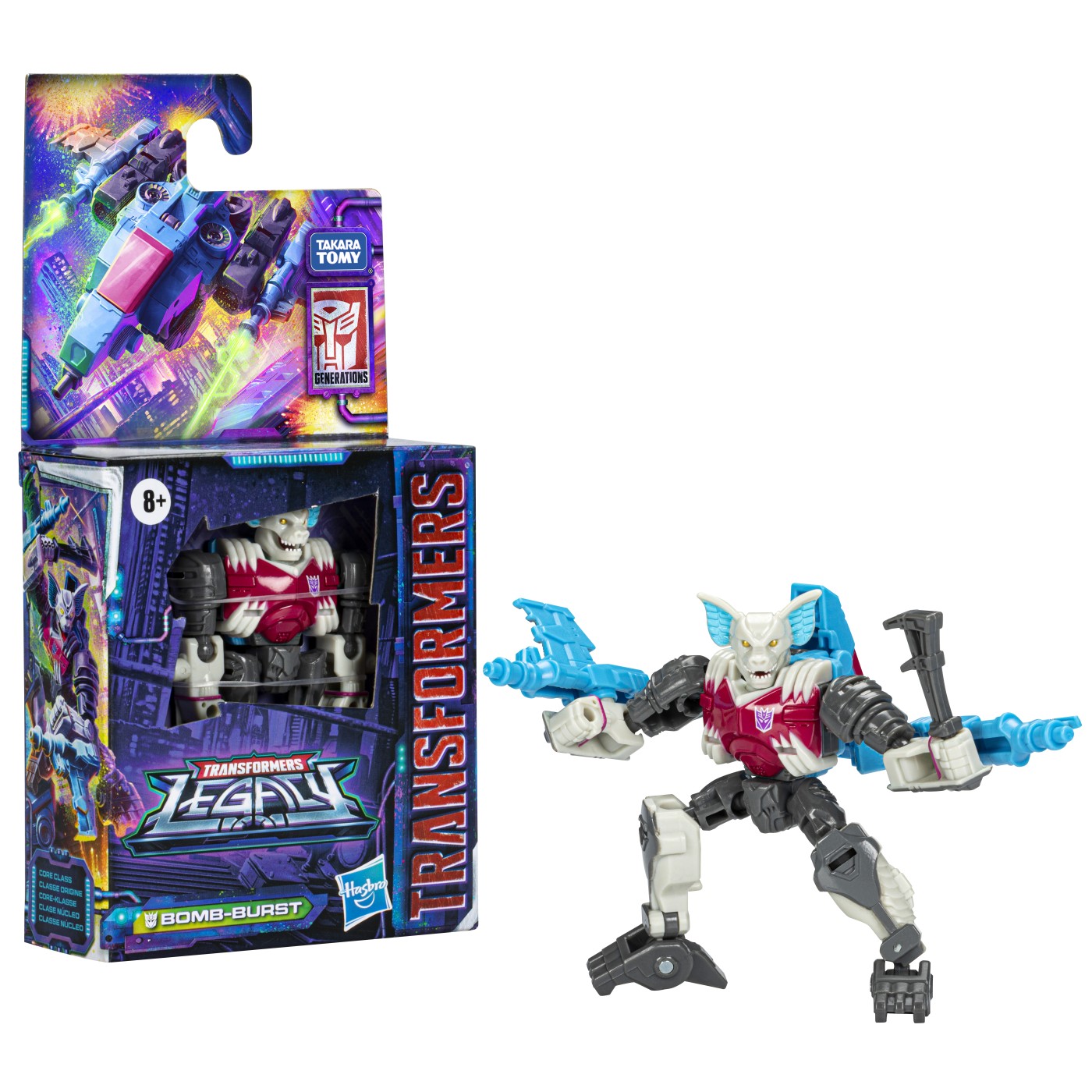 Figurina Transformers Legacy United Bomb-Burst 8,5 cm, Hasbro