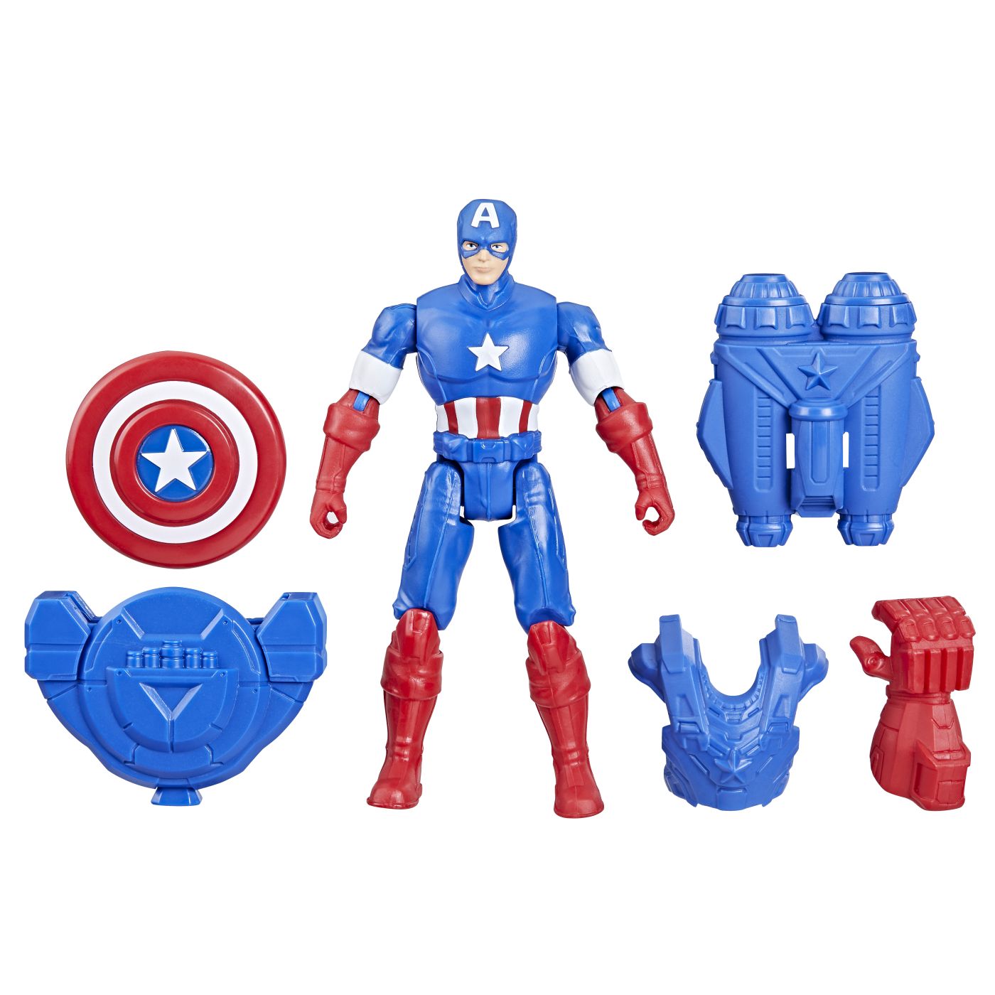 Figurina Captain America Marvel Avengers Epic Hero Battle Gear 10 cm