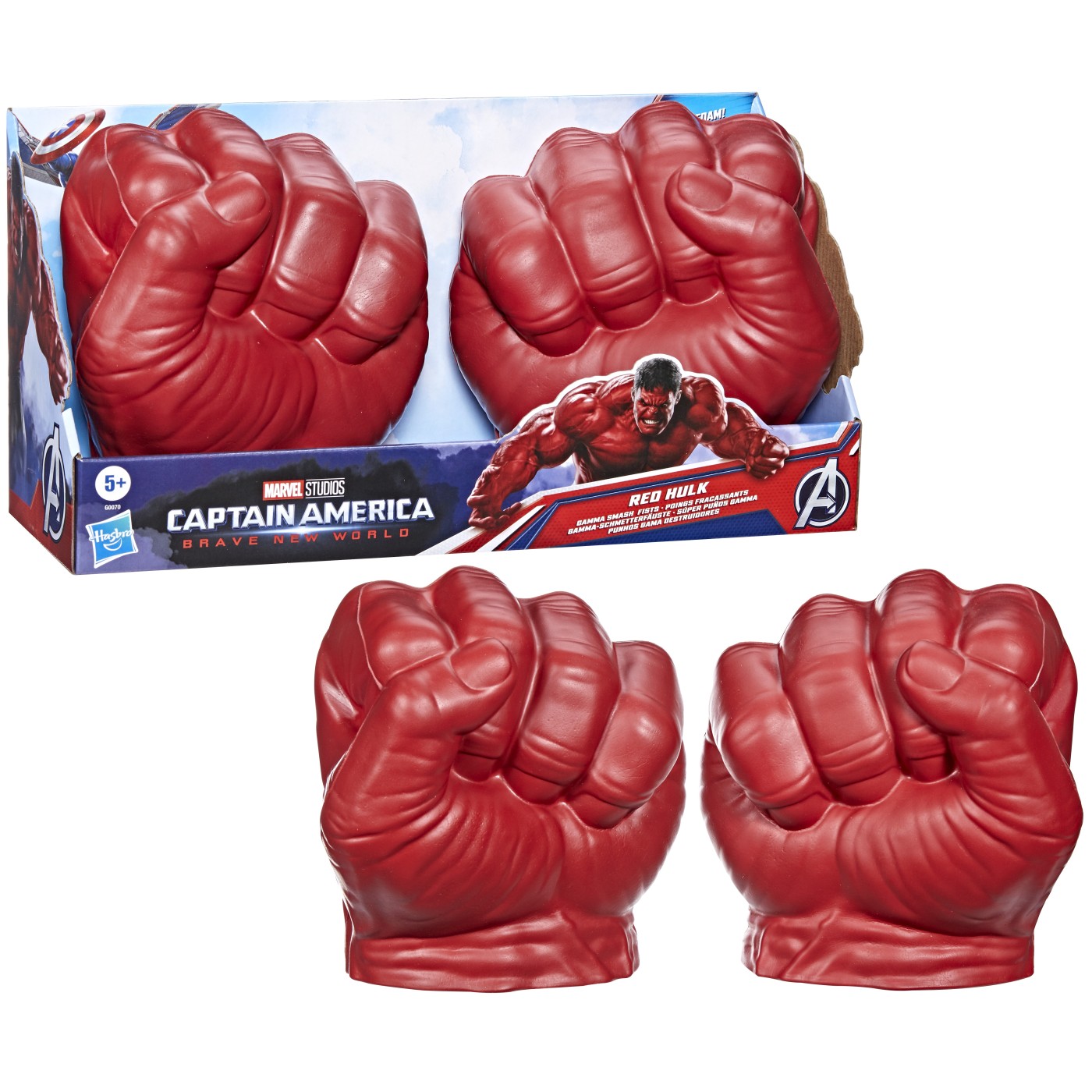MARVEL AVENGERS MANUSI RED HULK GAMMA