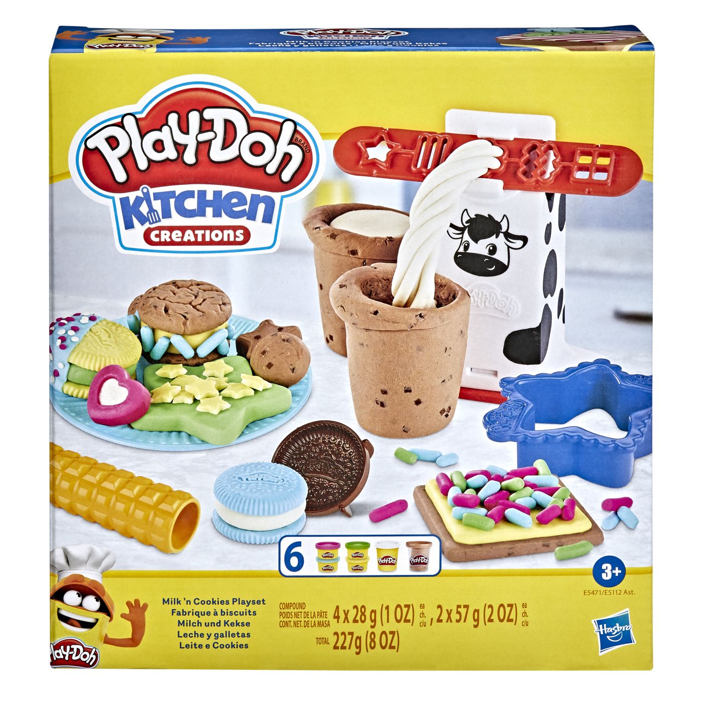 Set Play-Doh Kitchen Creations pentru gatit fursecuri, 3+ ani