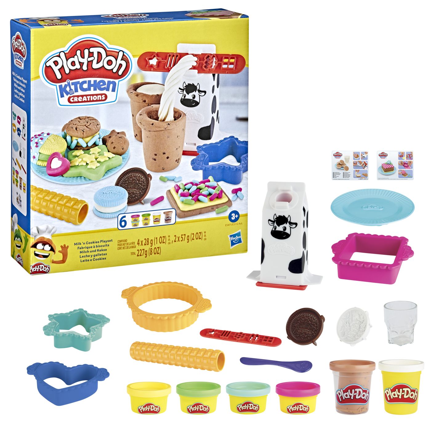 Set Play-Doh Kitchen Creations pentru gatit fursecuri, 3+ ani