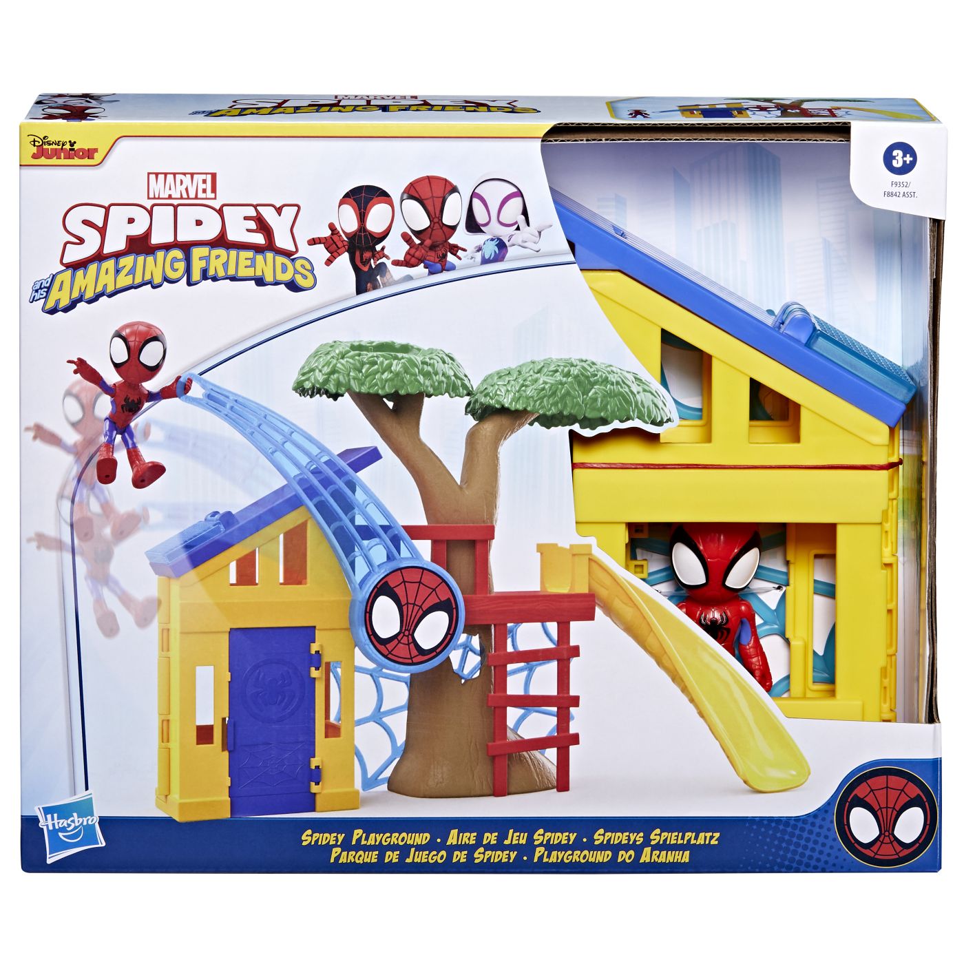 Set de joaca Spidey si Prietenii Extraordinari cu figurina Spidey 10 cm