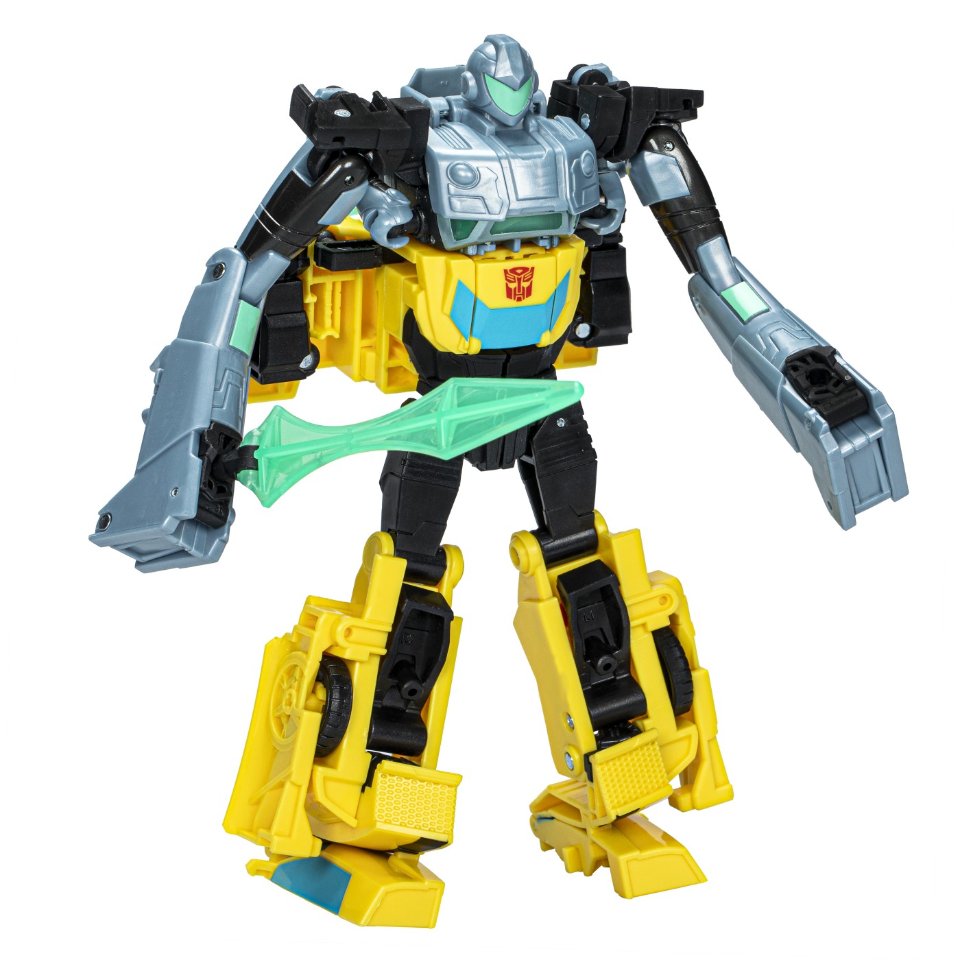 Set figurine Transformers EarthSpark Bumblebee si Mo Malto Cyber-Combiner