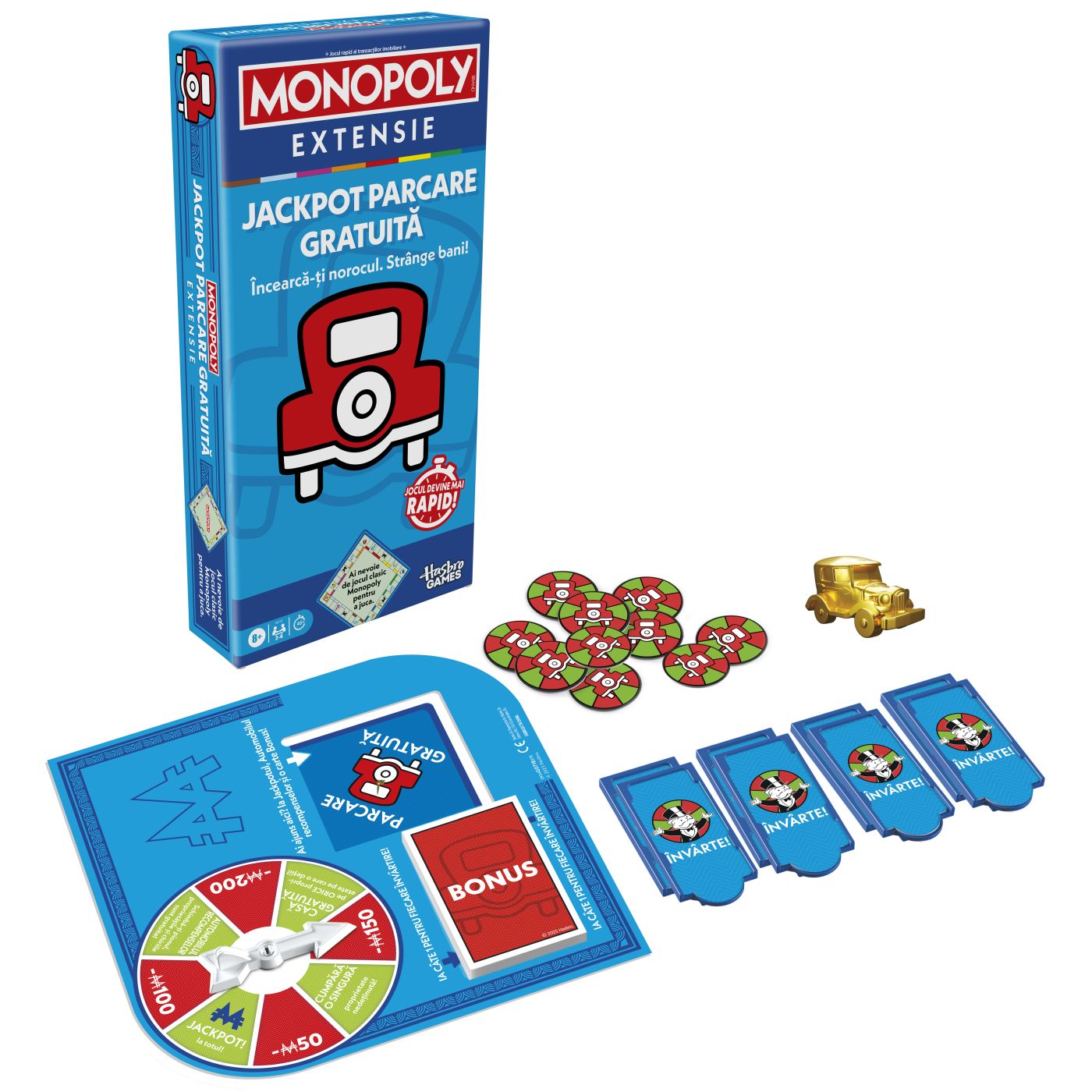 Monopoly Extensie Jackpot Parcare Gratuită, în limba română