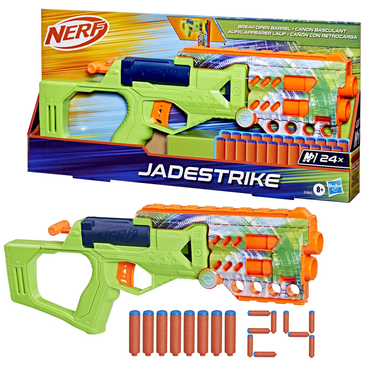 NERF BLASTER JADESTRIKE