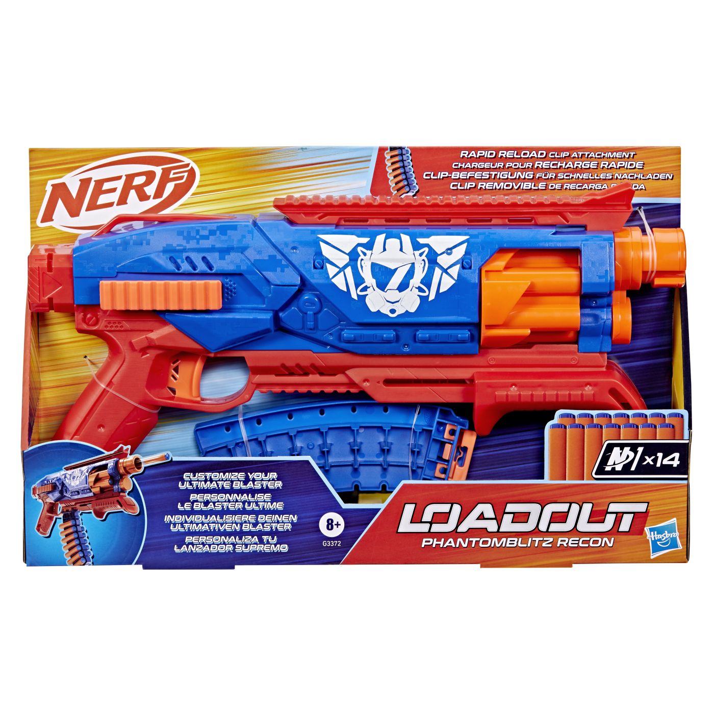 NERF BLASTER LOADOUT PHANTOMBLITZ RECON