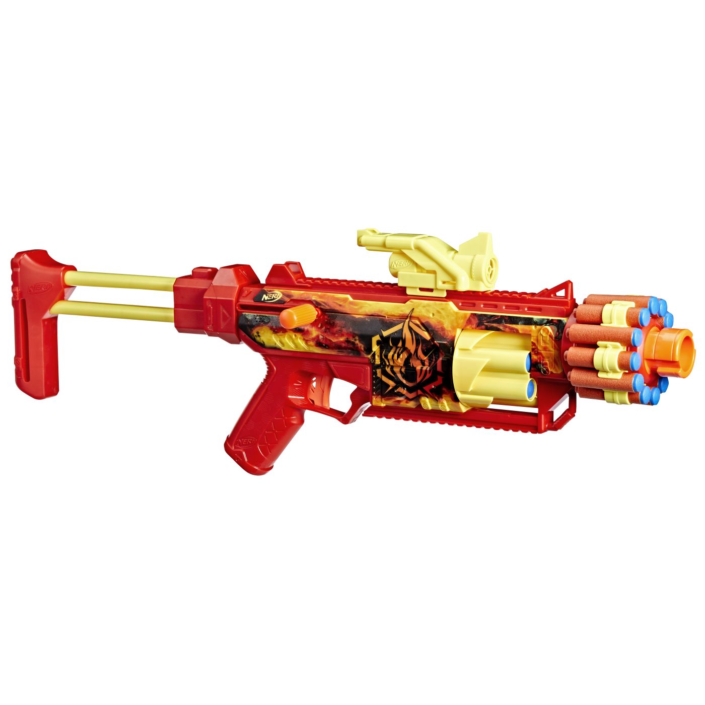 Lansator Nerf Loadout FlareFusion cu 18 sageti N1 si accesorii