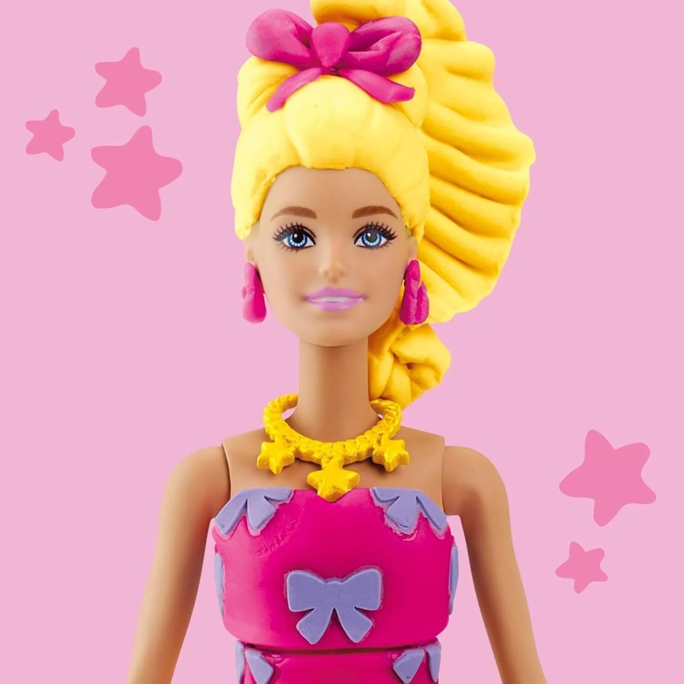 PLAY DOH BARBIE SET VOLANASE SI FUNDITE CU PAPUSA INCLUSA