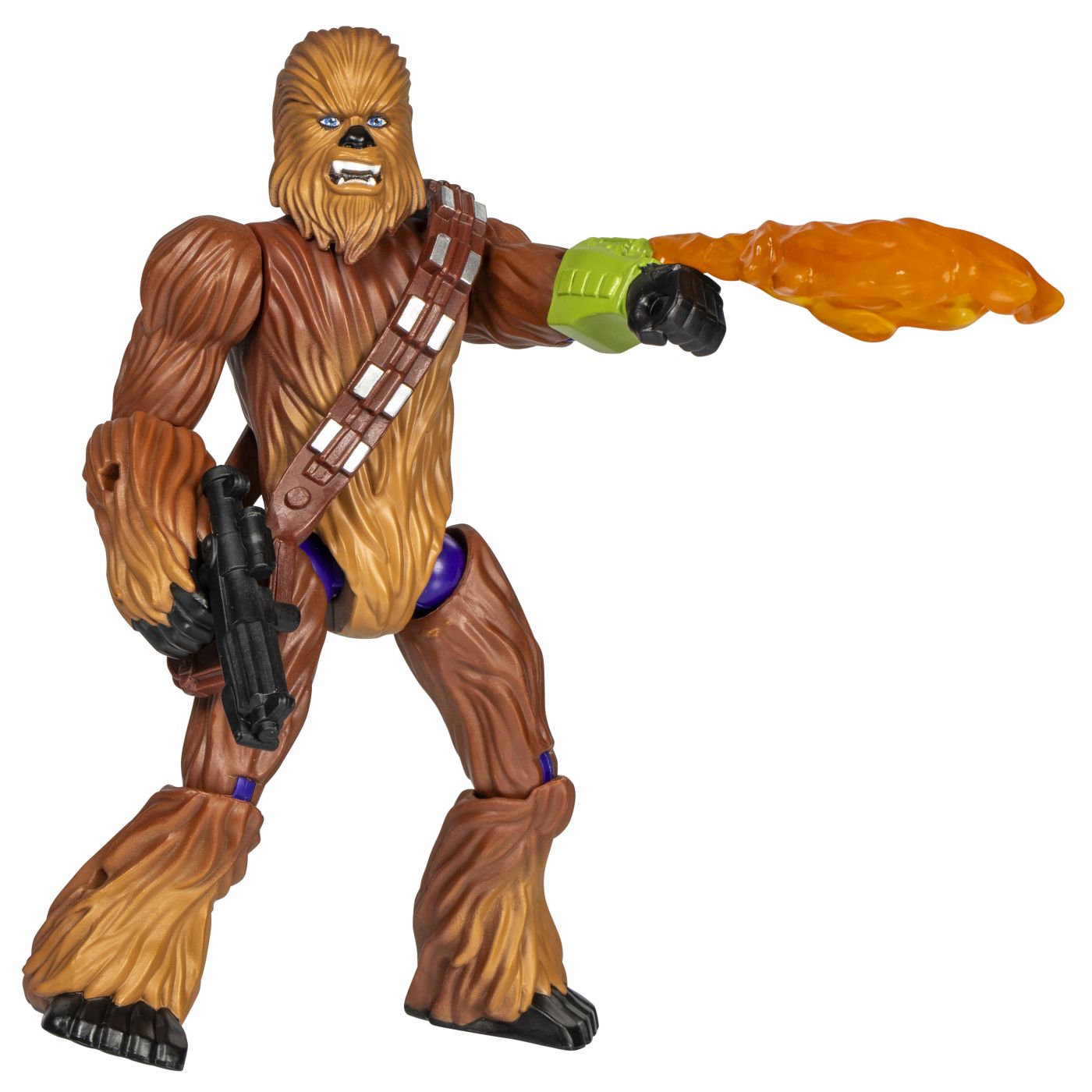 Figurină Star Wars MixMashers Chewbacca 12 cm cu accesorii interschimbabile