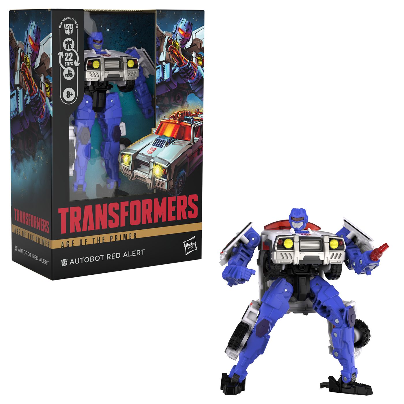 TRANSFORMERS AGE OF THE PRIMES ROBOT AUTOBOT RED ALERT CONVERTIBIL
