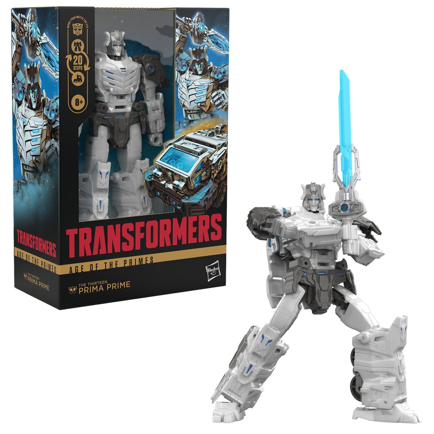 TRANSFORMERS AGE OF THE PRIMES ROBOT PRIMA PRIME CONVERTIBIL
