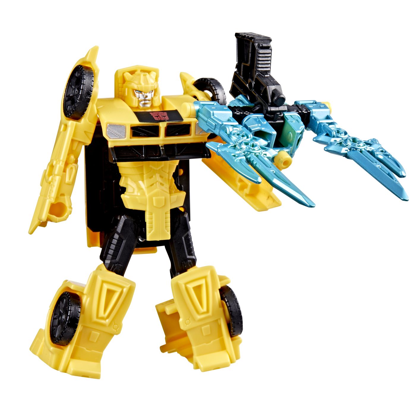 TRANSFORMERS CYBERWORLD ROBOT BUMBLEBEE BLINDAT TRANSFORMABIL