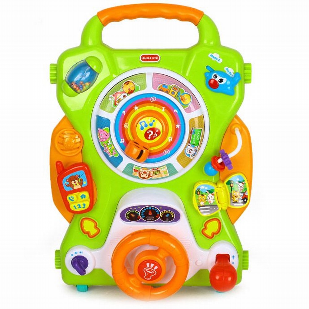 Antemergator 3 in 1 pentru bebe cu centru de activitati si tabla magnetica