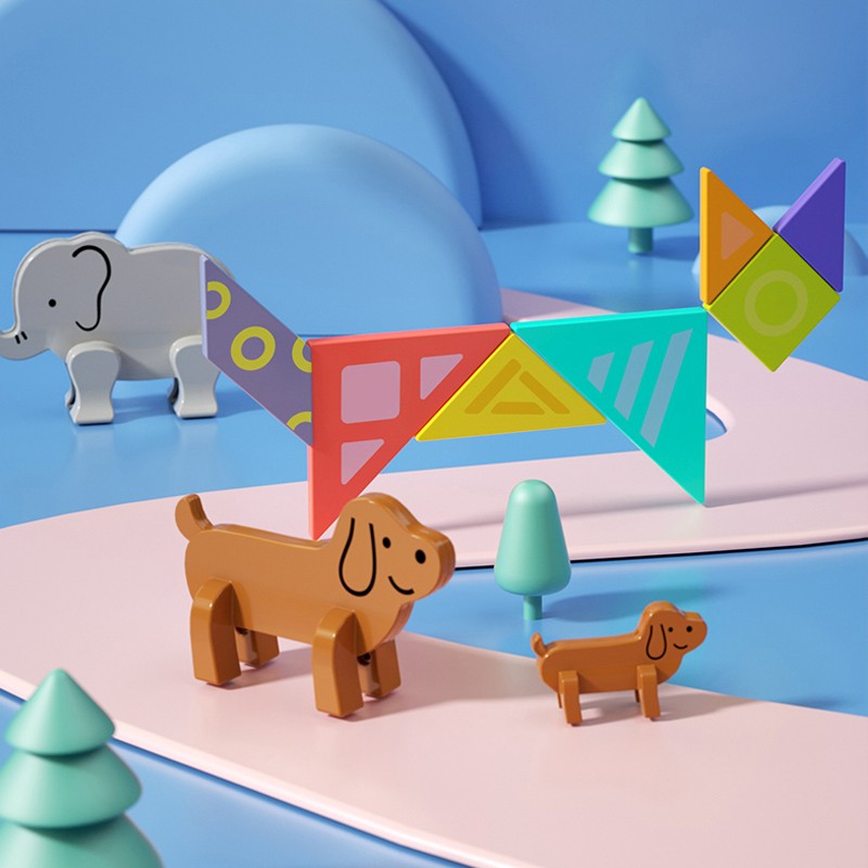 JOC EDUCATIONAL TANGRAM MAGNETIC