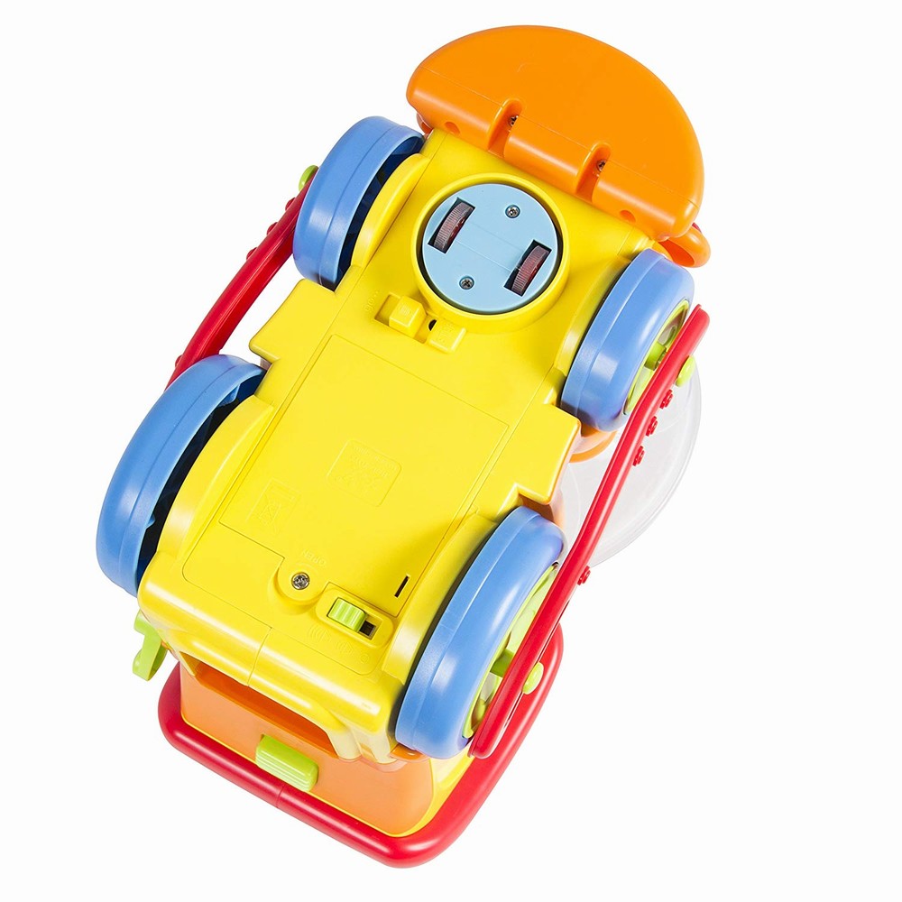 Locomotiva interactiva cu bile, sunete si lumini pentru copii 18 luni+