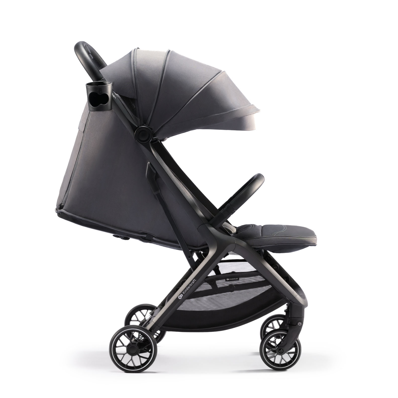 Carucior sport Kinderkraft NUBI 2, Cloudy Grey, pliere automata