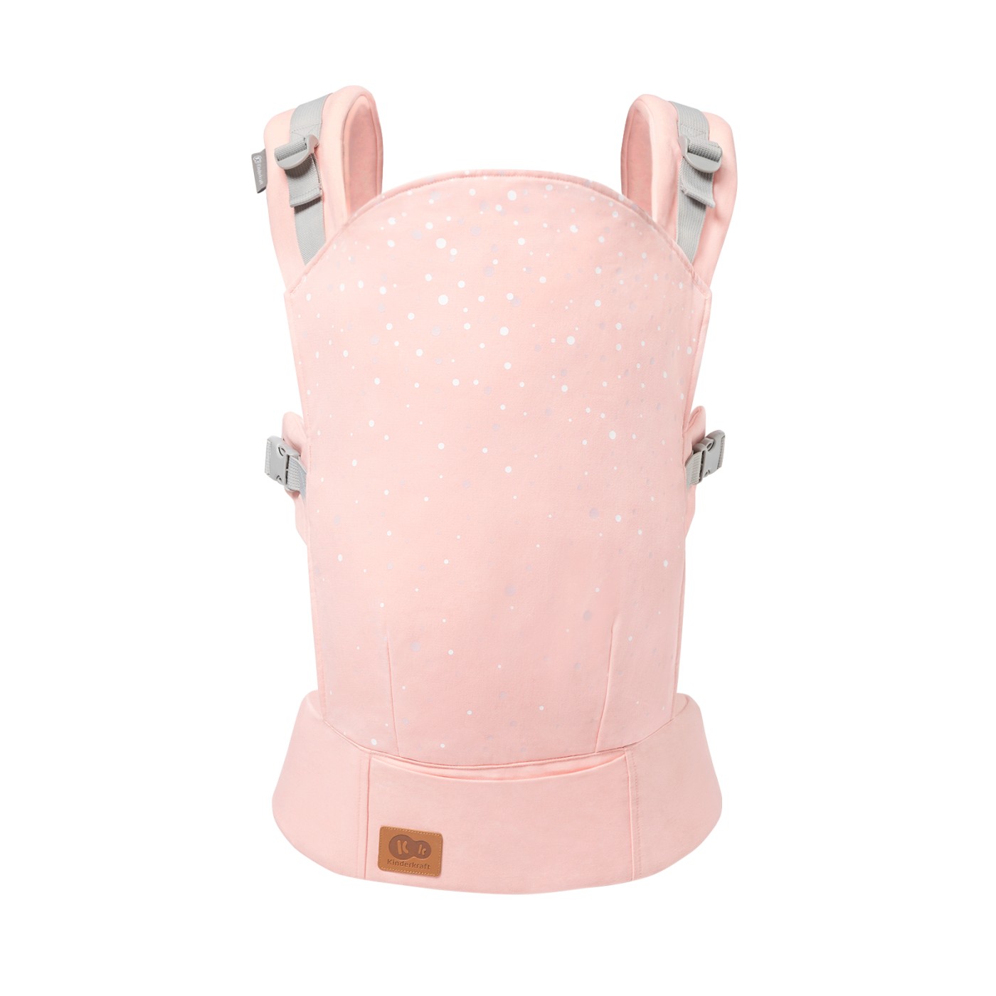 Marsupiu ergonomic Kinderkraft NINO Confetti Pink, pana la 20 kg