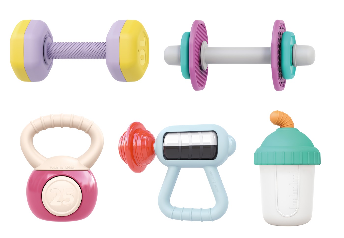 SET 5 JUCARII GINGIVALE SPORT