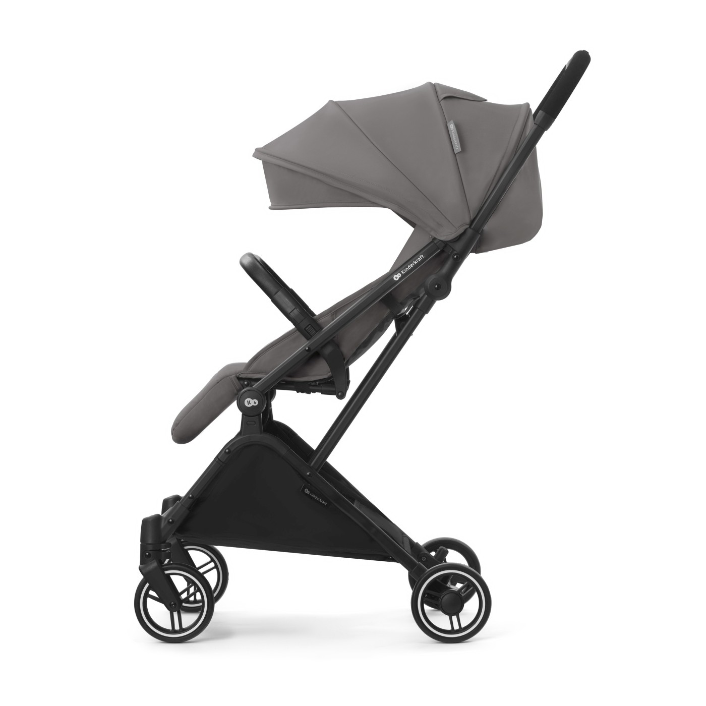 Carucior sport Kinderkraft Indy2 Cozy Grey, usor si compact