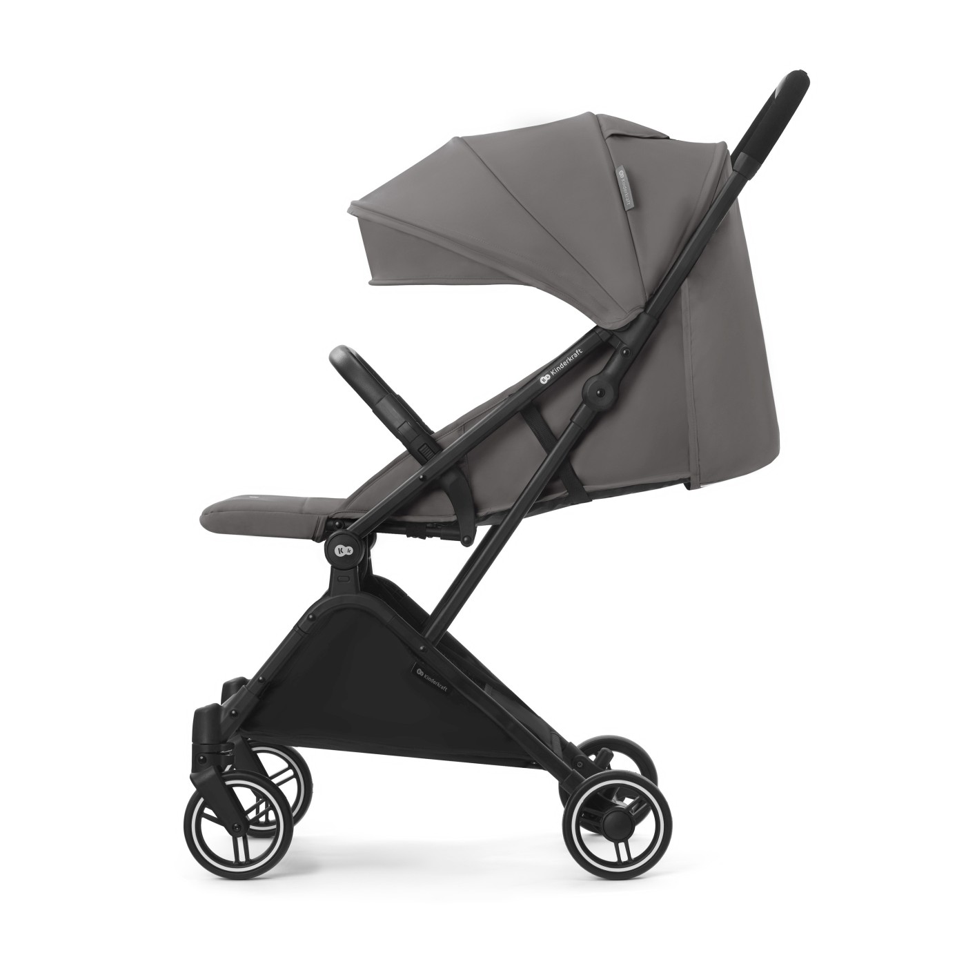 Carucior sport Kinderkraft Indy2 Cozy Grey, usor si compact