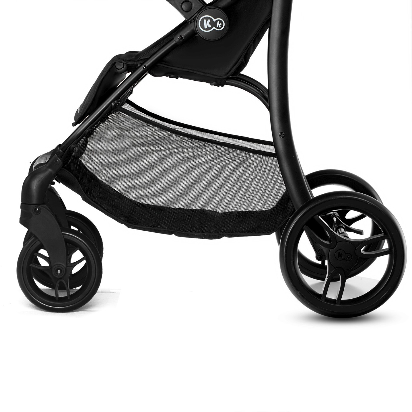 Carucior sport Kinderkraft Cruiser verde, pliere rapida si roti mari