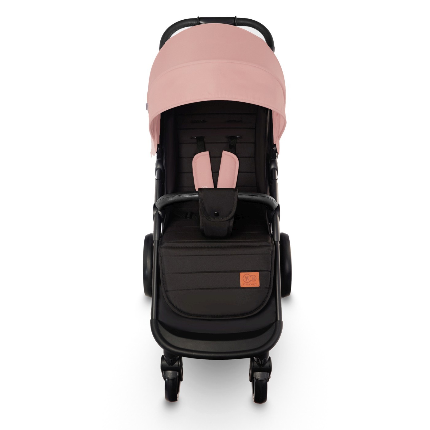 Carucior sport Kinderkraft Grande Plus roz, pliere usoara, 0-22 kg