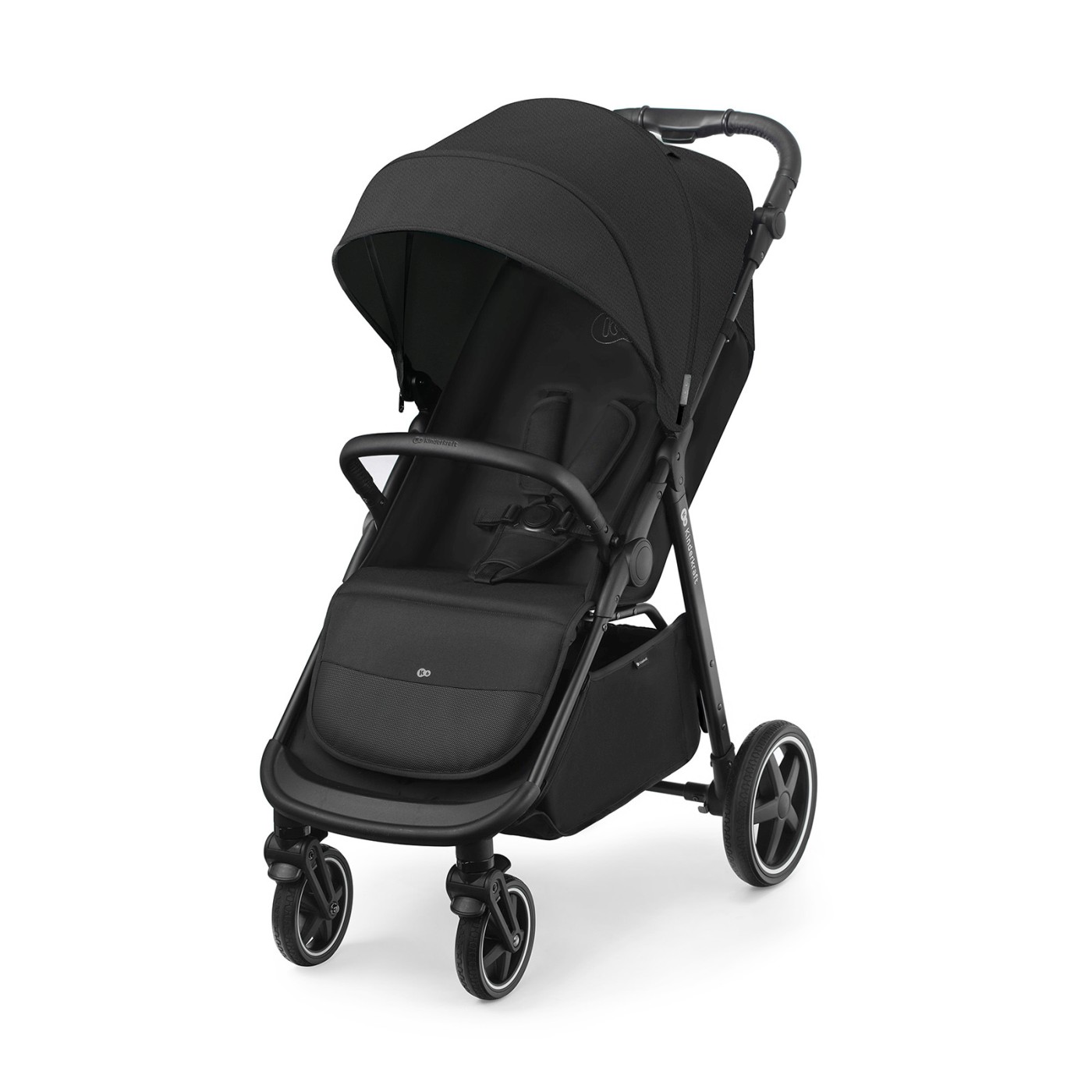 Carucior sport Kinderkraft Route Black, de la nastere la 22 kg