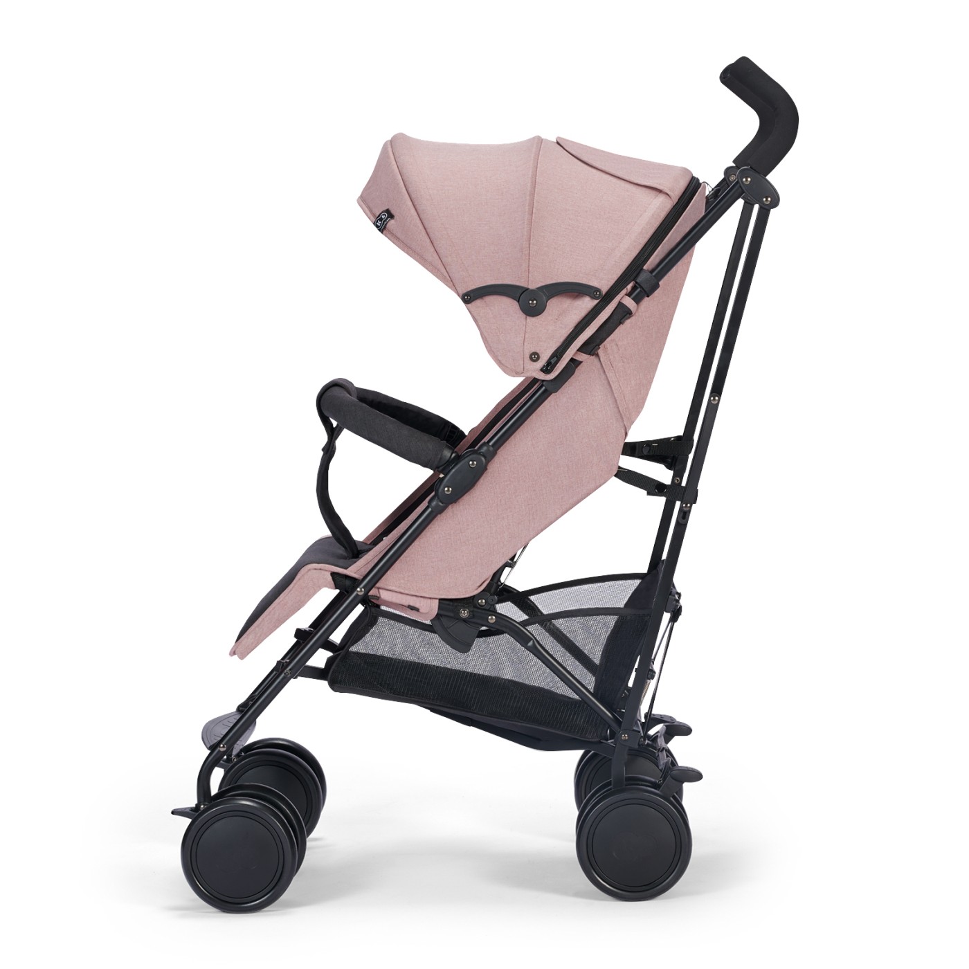 Carucior sport pliabil Kinderkraft Siesta roz, usor, 6 luni-22 kg
