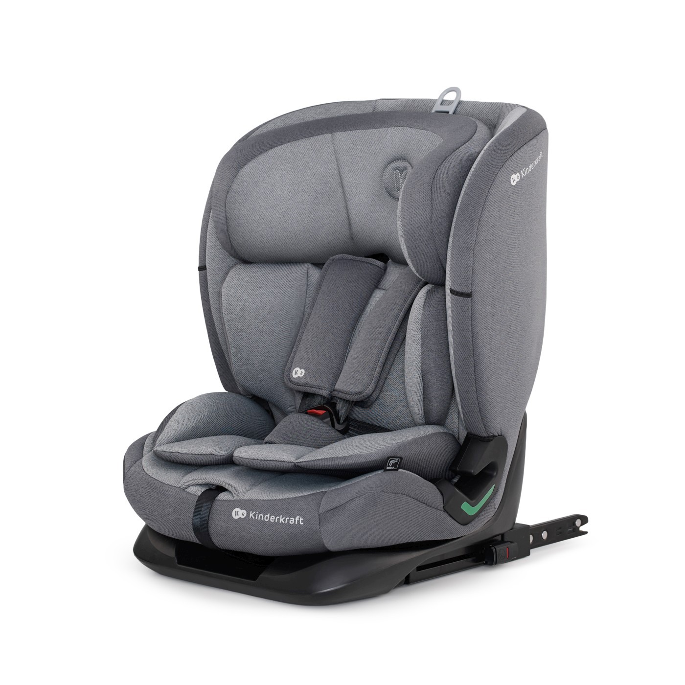 Scaun auto Kinderkraft ONETO3 i-Size 76-150 cm cu ISOFIX, Cool Grey