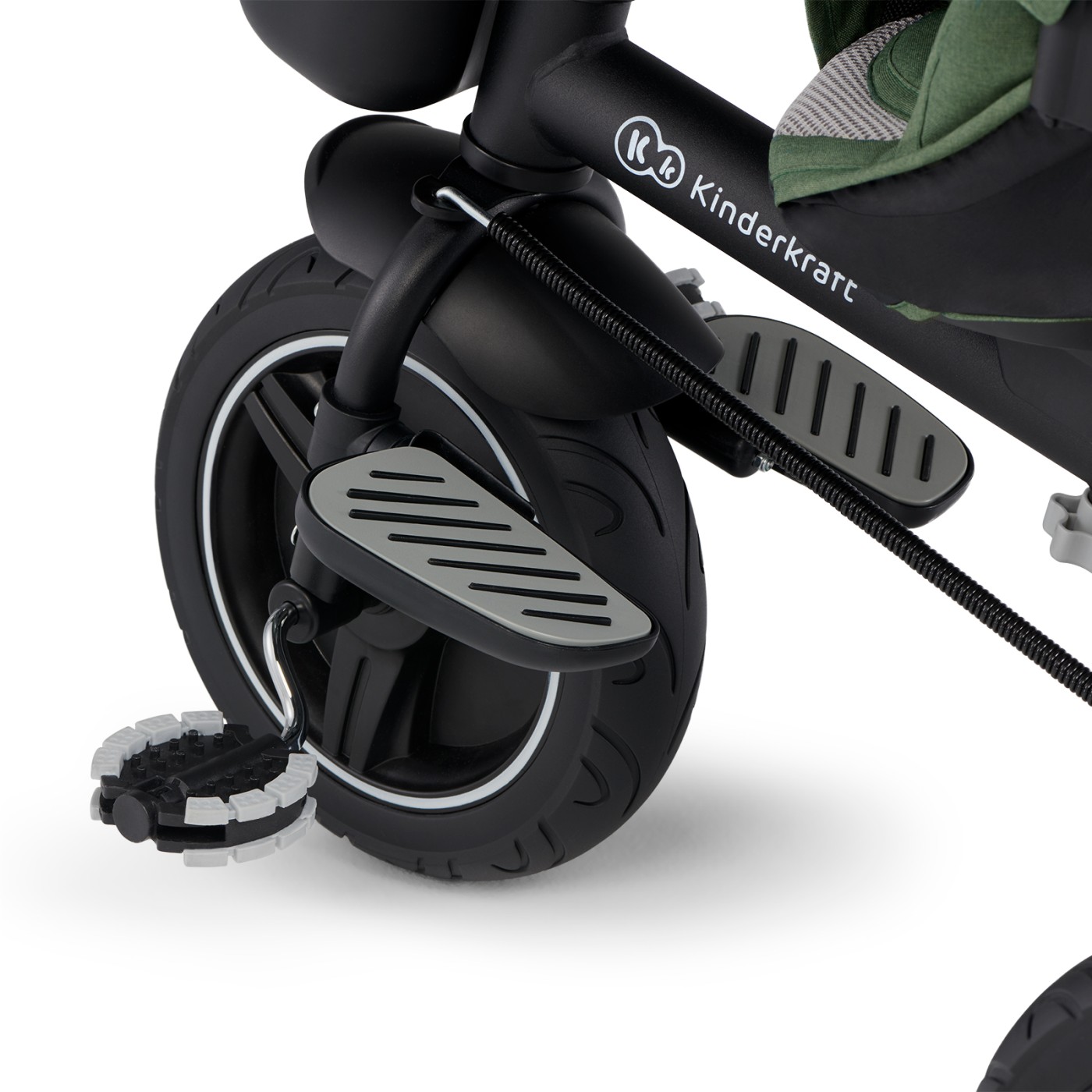 TRICICLETA KINDERKRAFT SPINSTEP, GREEN