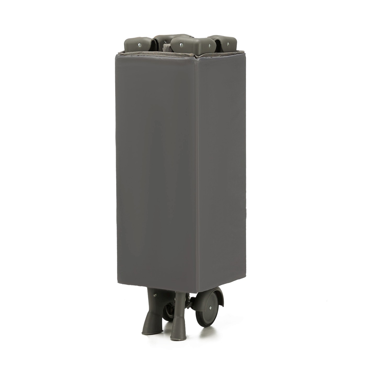 Pătuț pliabil de călătorie Kinderkraft Joy2 cu accesorii, Dark Grey