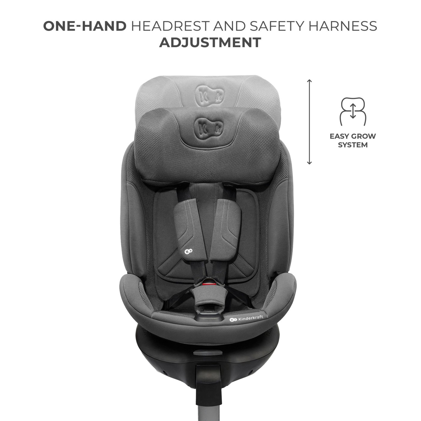 SCAUN AUTO KINDERKRAFT XRIDER 2 I-SIZE 40-150 CM GREY