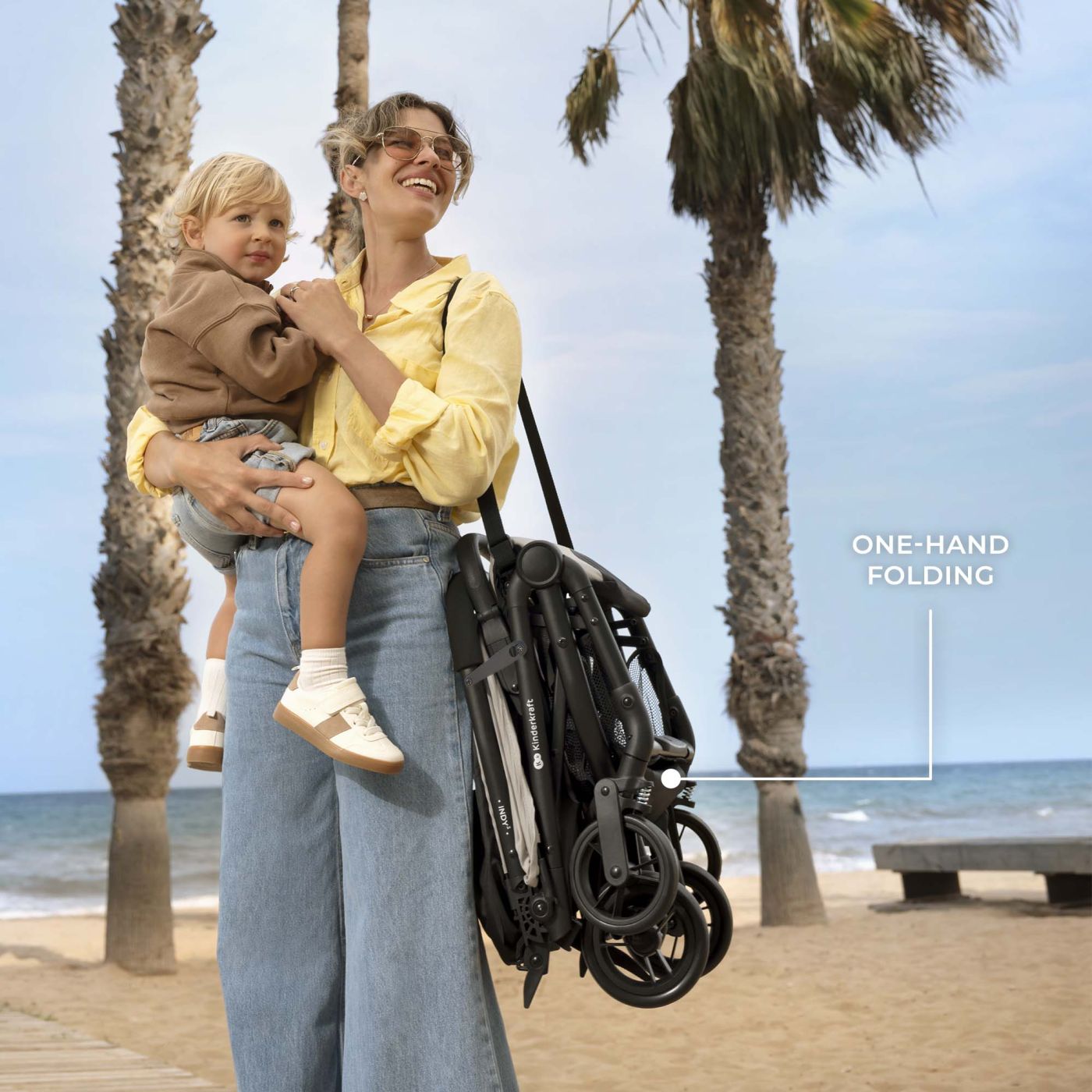 CARUCIOR SPORT KINDERKRAFT INDY3, COAL BLACK