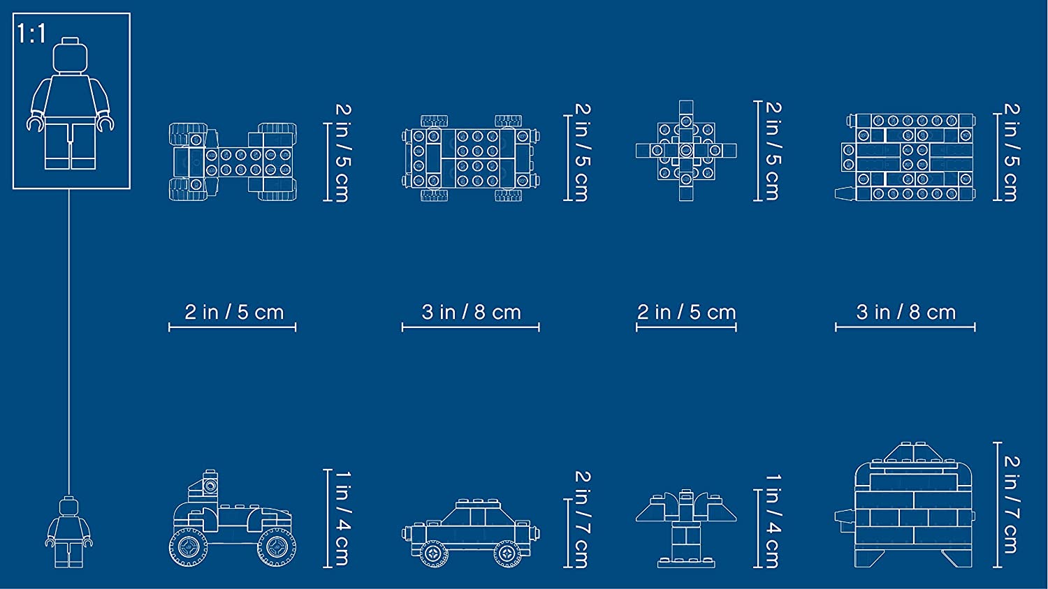 LEGO CLASSIC CONSTRUCTIE CREATIVA CUTIE MEDIE 10696